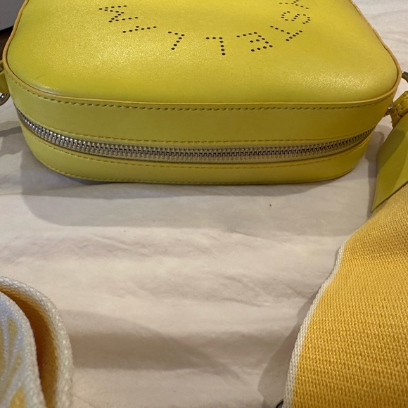 Stella McCartney Stella Logo Camera Crossbody Bag 💼 Citrus - Picture 11 of 16